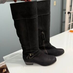 Stunning Joie tall black leather boots in EU‎ 38 (fits US Women's 7.5–8)